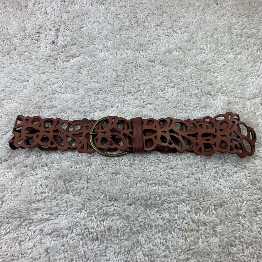 Garnet Hill 100% Genuine Leather Belt